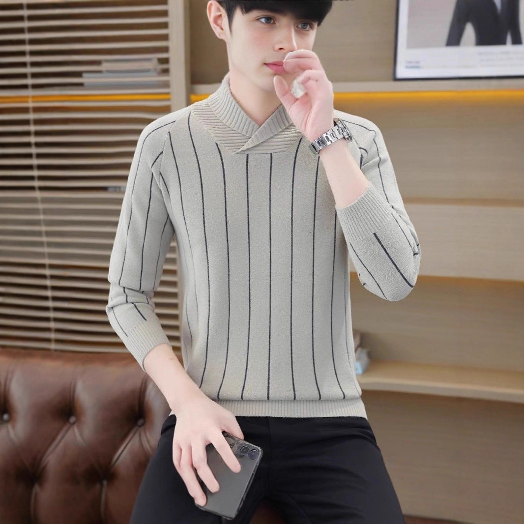 Herren Eleganter Feinstrickpullover Echoarchiv