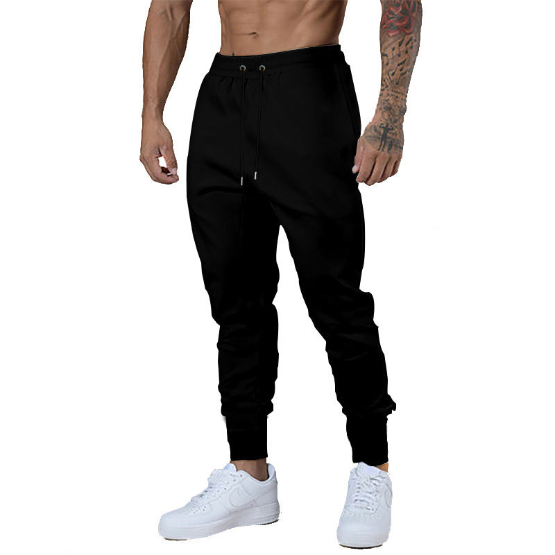 Herren Slim-Fit Jogginghose mit elastischem Bund und Rippbündchen Echoarchiv