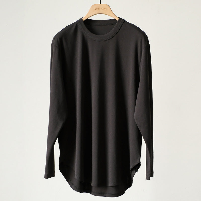 Damen Bequeme Langarm-T-Shirt Echoarchiv