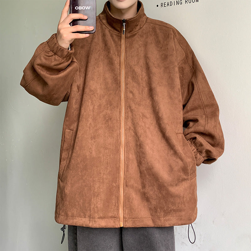 Herren Sportliche Übergangsjacke mit Stehkragen Echo Archiv