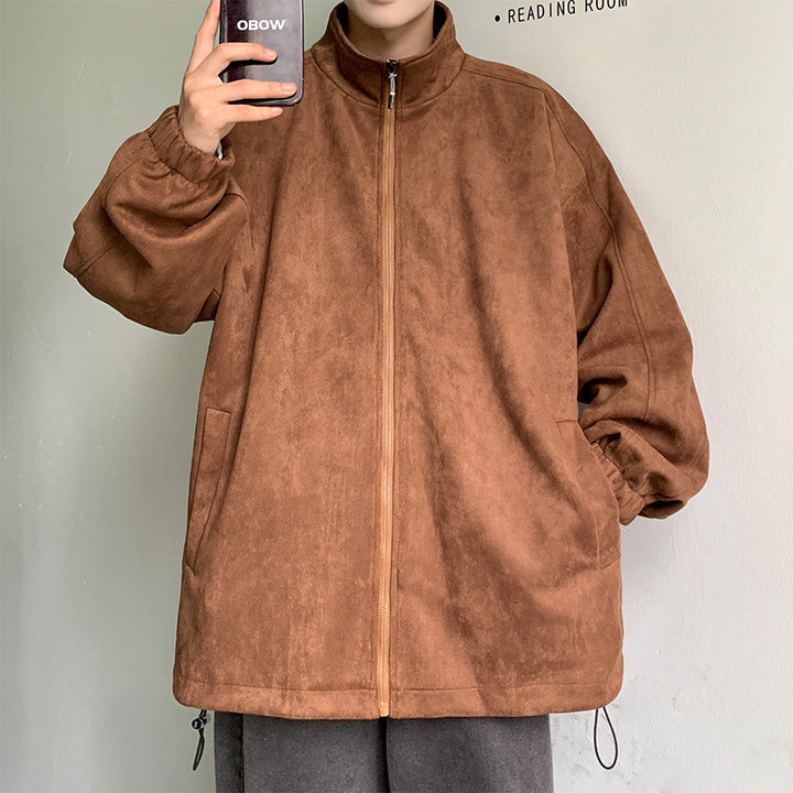 Herren Sportliche Übergangsjacke mit Stehkragen Echo Archiv