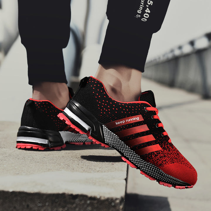 Herren leichte atmungsaktive Lauf‑ und Trail‑Sneaker mit verstärkter Fersendämpfung und griffiger Outdoorlaufsohle Echo Archiv