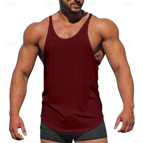 Herren Sportliches Muskelshirt mit Unterarmfreien Schnitt und atmungsaktiven Stoffen Echoarchiv