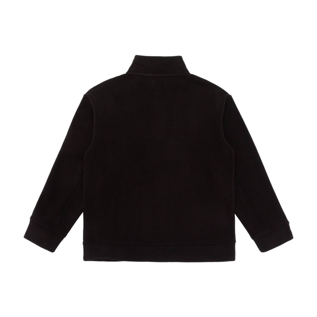 Unisex Fleece-Halbzip-Pullover mit Troyerkragen und Kängurutasche Echoarchiv