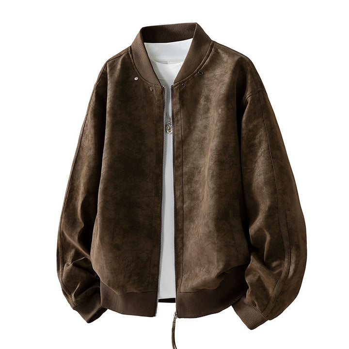 Herren Lässige und elegante Bomberjacke Echo Archiv