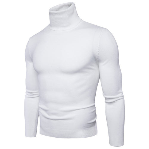 Herren Rollkragenpullover aus hochwertiger Baumwollmischung Echoarchiv