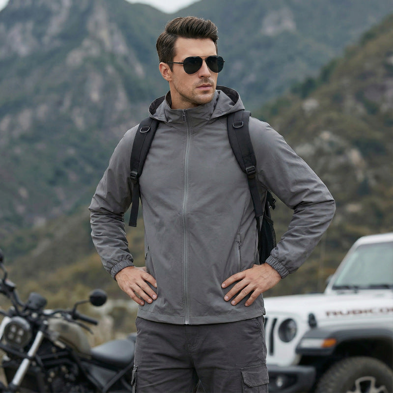 Herren Leichte und atmungsaktive Outdoor-Jacke Echo Archiv
