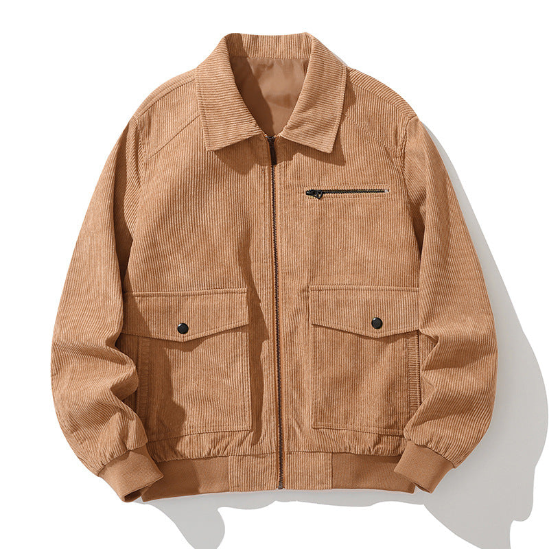Herren Cordjacke mit praktischen Taschen und hochwertiger Verarbeitung Echoarchiv