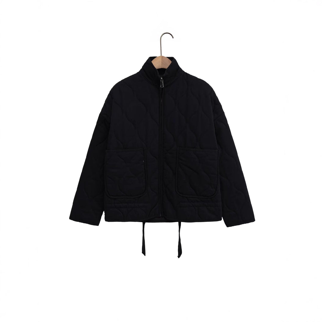 Damen Steppjacke mit Stehkragen, Kissensteppung und Tunnelzug Echo Archiv