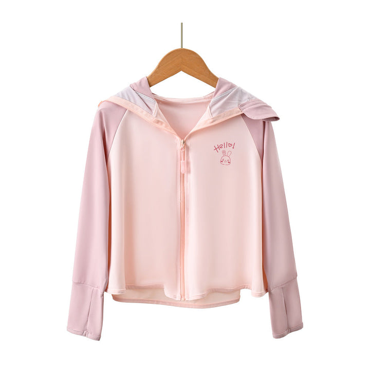 Jungen atmungsaktive Kapuzenjacke mit UV-Schutz Echo Archiv