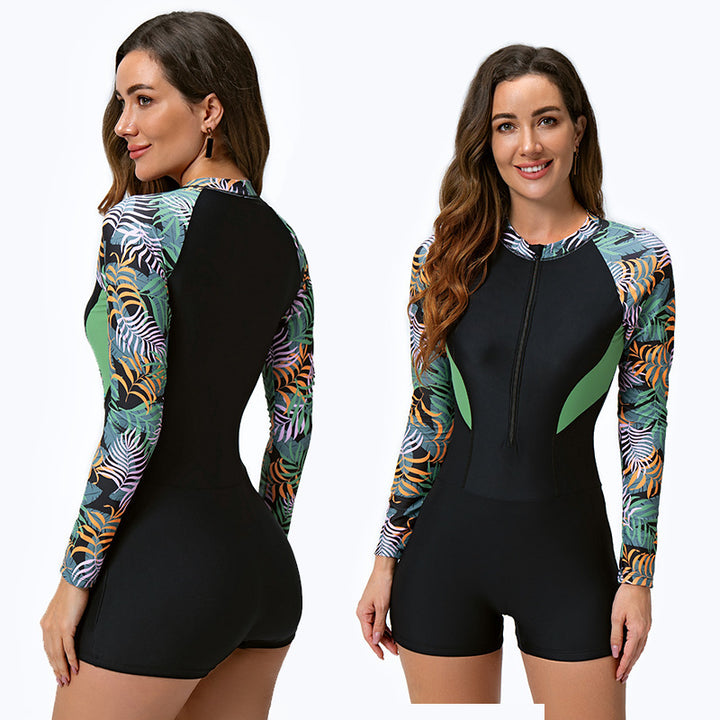 Damen Surfanzug mit langem Arm und sportlichem Design Echo Archiv