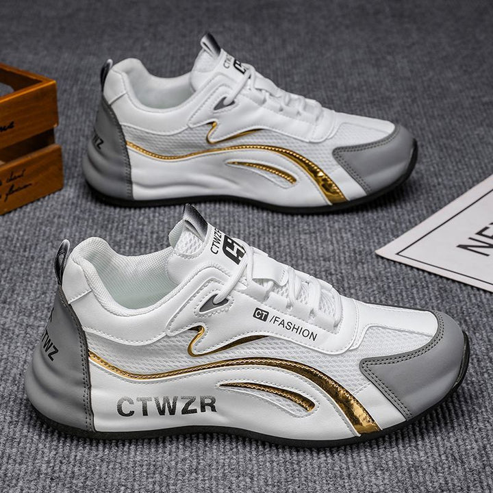 Damen Sportliche Sneaker mit atmungsaktiver Mesh-Oberfläche und rutschfester Sohle Echo Archiv
