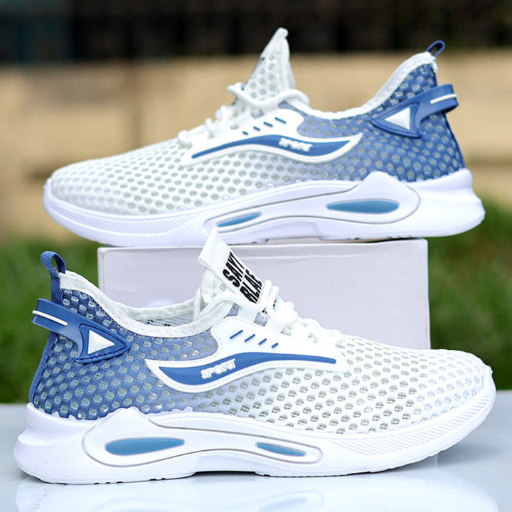 Damen Sportliche Mesh-Sneaker mit rutschfester Sohle und atmungsaktiver Struktur Echo Archiv