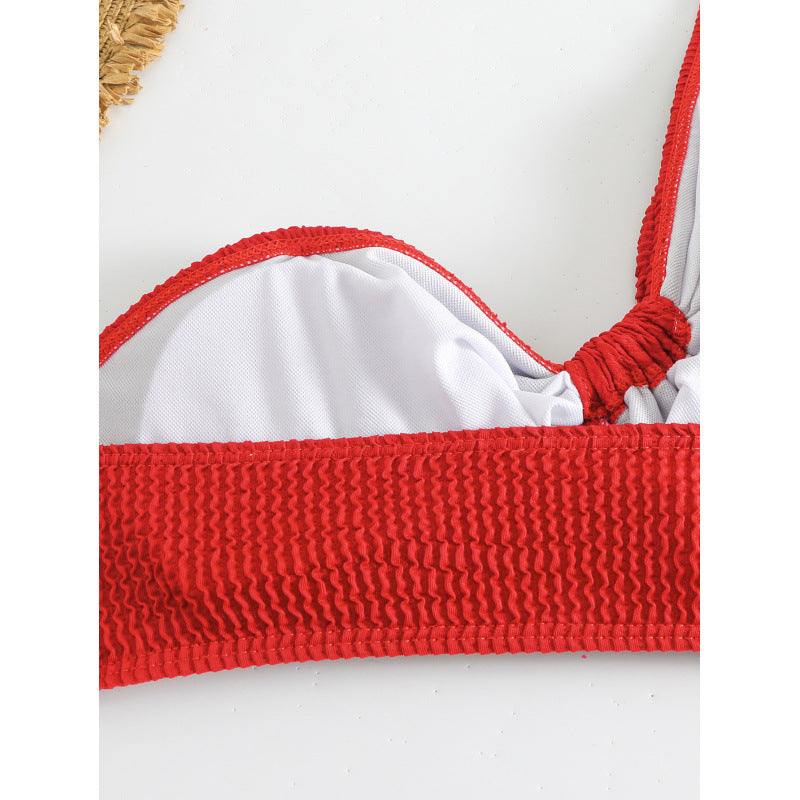Damen Bikini-Set mit elegantem Wickelrock und modischem Oberteil Echo Archiv
