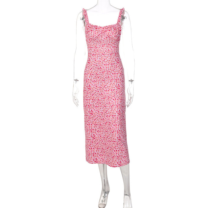 Damen Maxikleid mit verspieltem Muster Echo Archiv