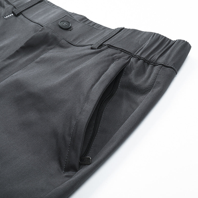 Herren bequeme Chinos mit elastischem Bund und praktischen Taschen Echoarchiv