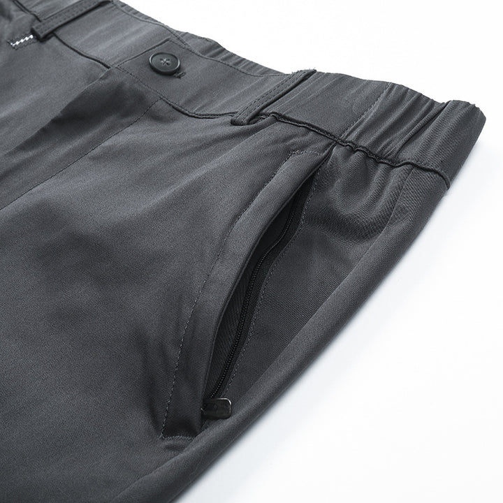 Herren bequeme Chinos mit elastischem Bund und praktischen Taschen Echoarchiv