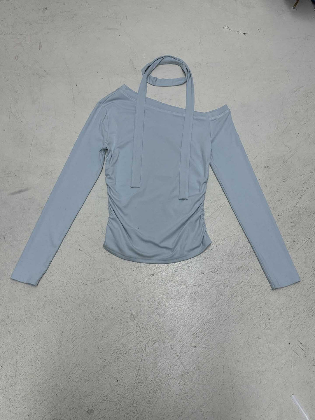 Damen Off-Shoulder Langarmoberteil mit verstellbarem Halsteil Echo Archiv
