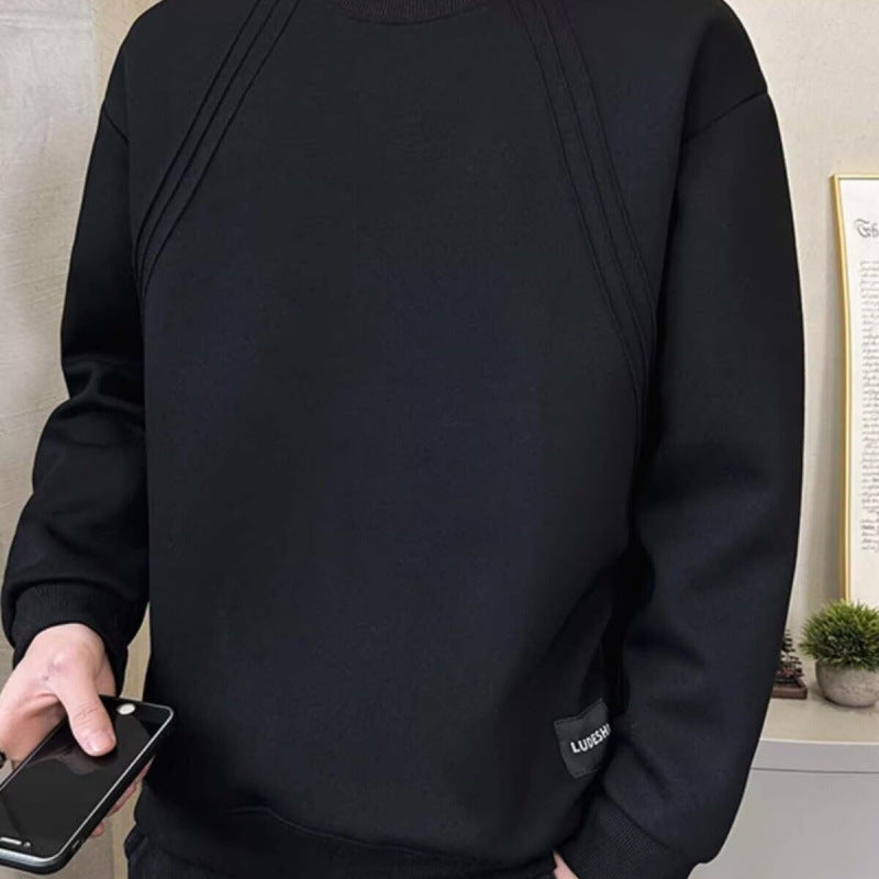 Herren Sweatshirt mit modernem Design und funktionalen Details Echoarchiv
