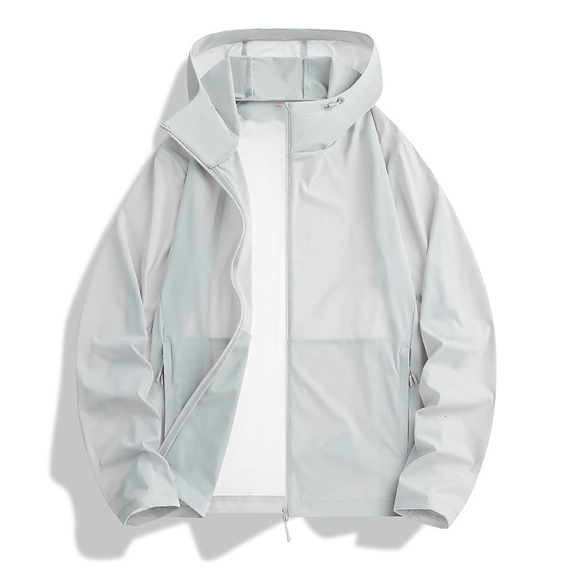 Damen Winddichte Kapuzenjacke Echo Archiv