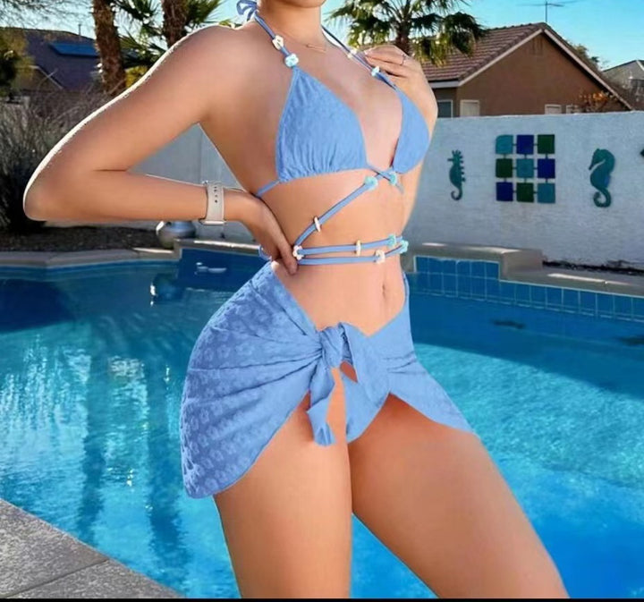 Damen Bikini-Set mit innovativem Wickelrock Echo Archiv