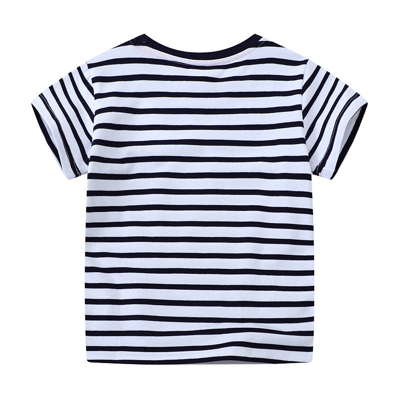 Jungen T-Shirt mit einzigartigem Baustellenfahrzeug-Motiv Echo Archiv