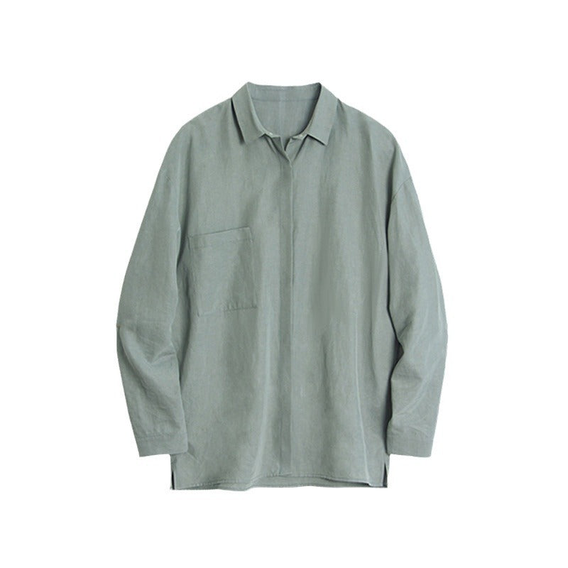 Herren Overshirt aus Baumwoll-Mix mit Brusttasche Echoarchiv