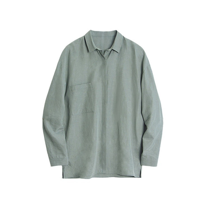Herren Overshirt aus Baumwoll-Mix mit Brusttasche Echoarchiv