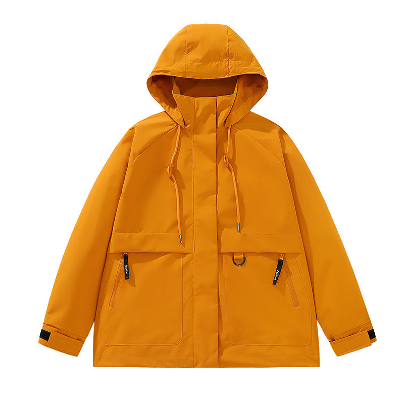 Herren Technische Wetterjacke mit praktischen Taschen Echo Archiv