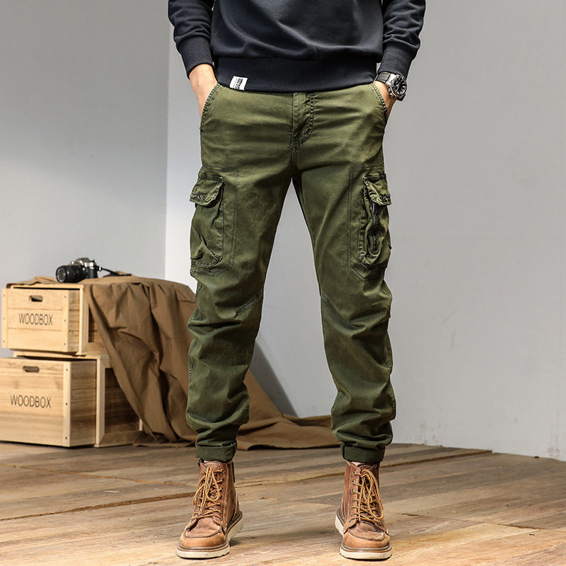 Herren Robuste Utility-Cargohose mit Mehrfachtaschen und verstärkten Kniepartien Echo Archiv