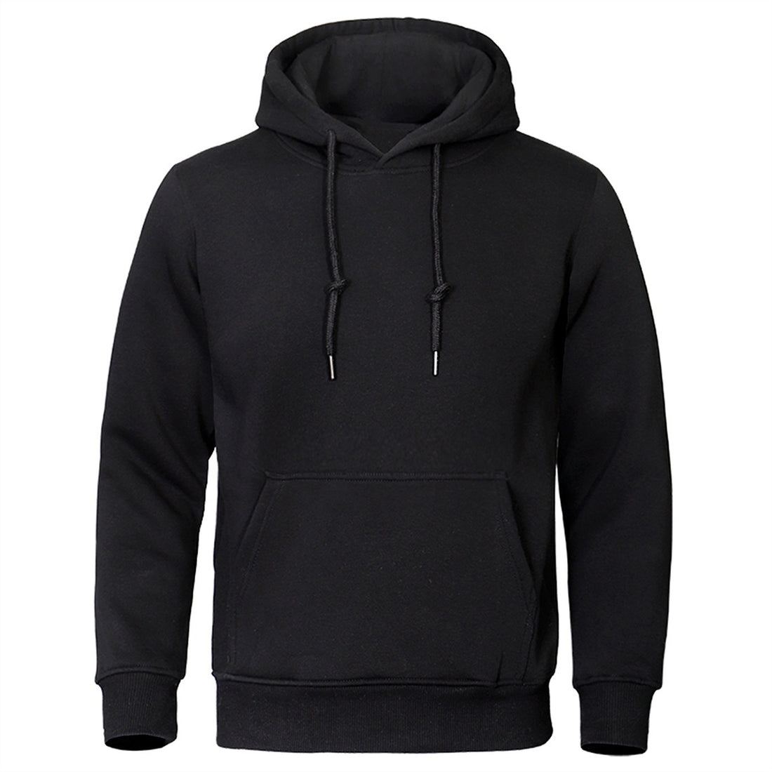 Herren Kapuzenpullover mit weichem Innenfutter und stylischen Details – Cavarno