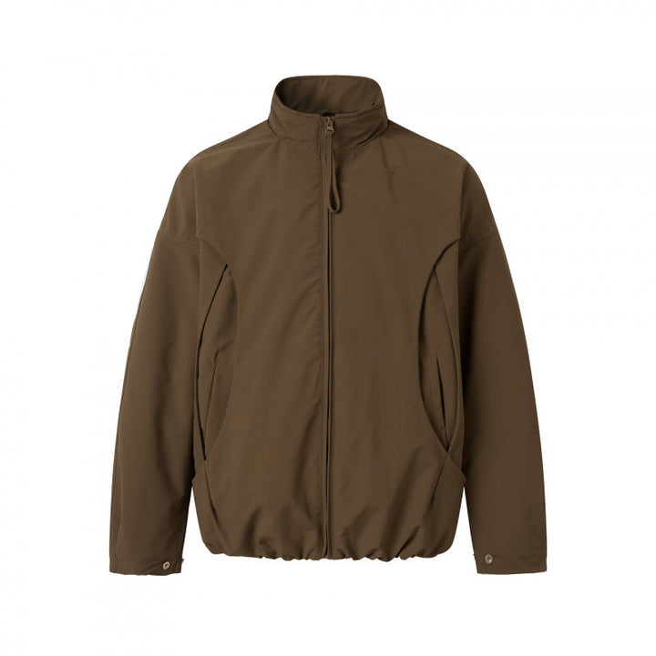 Unisex Leichter technischer Blouson mit Stehkragen, durchgehendem Reißverschluss und Tunnelzugsaum Echo Archiv