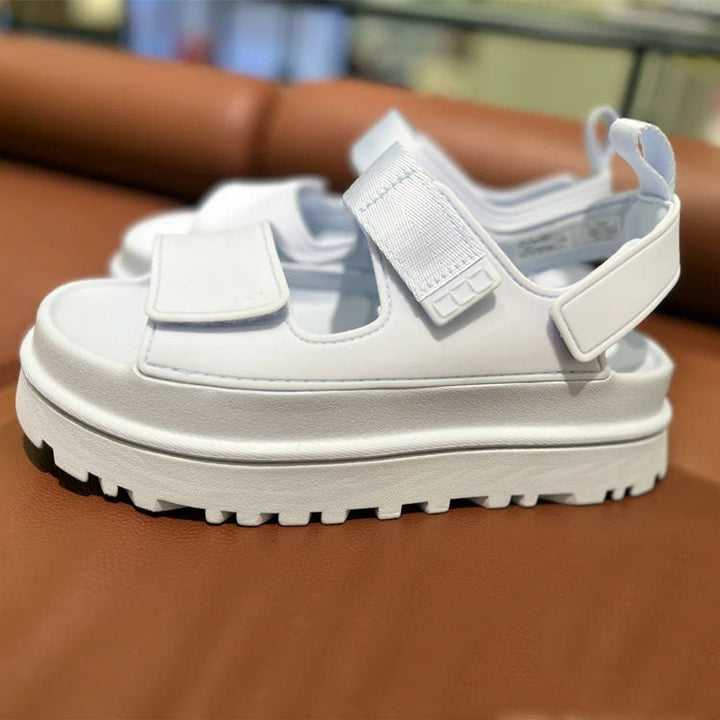 Damen Sportliche Sandalen mit ergonomischem Fußbett und rutschfester Sohle Echoarchiv