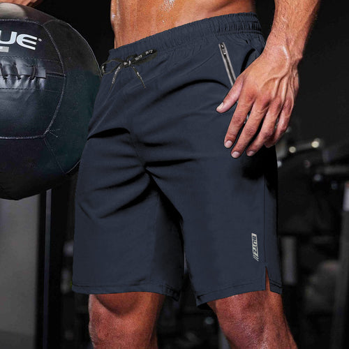 Herren Sportliche Trainingsshorts mit funktionalen Taschen und elastischem Bund Echoarchiv