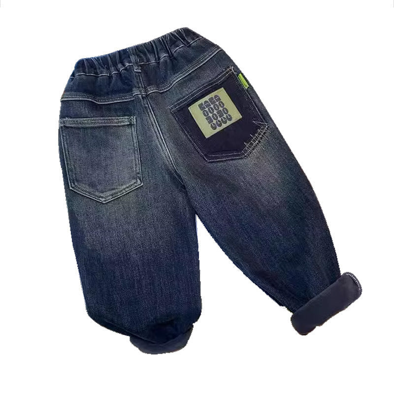 Jungen lässige Denim-Hose mit praktischen seitlichen Taschen Echo Archiv