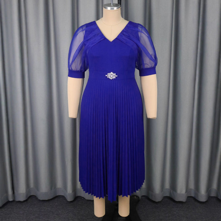 Damen Luftiges Midikleid mit raffinierten Chiffonärmeln Echo Archiv