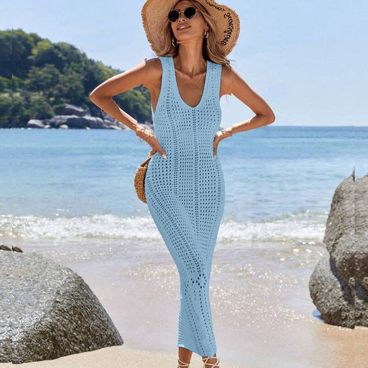 Damen modisches Häkel-Strandkleid Echo Archiv