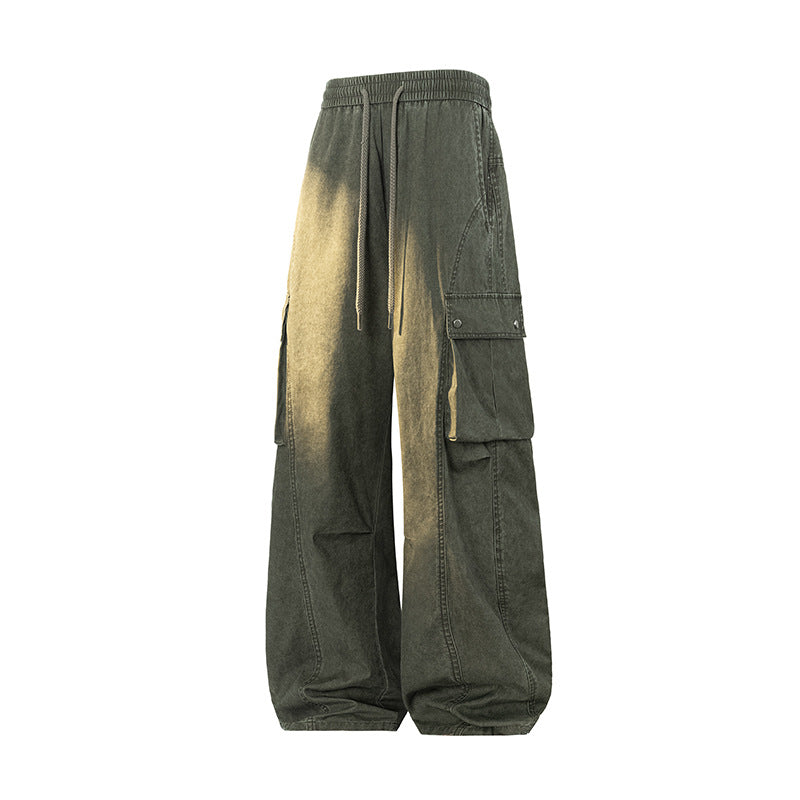 Damen Weite Baggy-Cargohose Echo Archiv