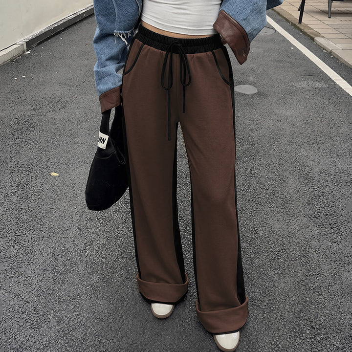 Damen Unifarbene Relaxed Fit Jogginghose Echo Archiv