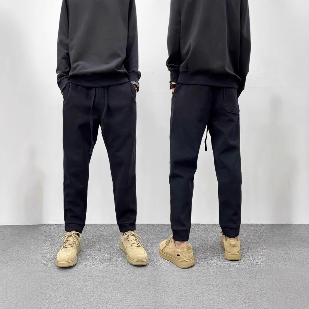 Herren Lässige Sweatpants mit elastischem Bund Echoarchiv