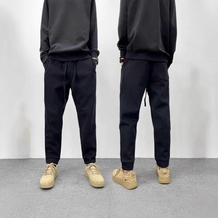 Herren Lässige Sweatpants mit elastischem Bund Echoarchiv