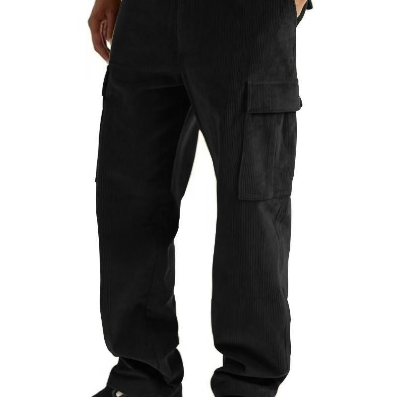 Herren Cargo-Hose mit elastischem Bund und praktischen Seitentaschen Echoarchiv
