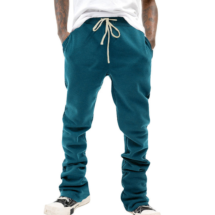 Herren bequeme Sweatpants mit elastischem Bund und seitlichen Eingrifftaschen Echoarchiv