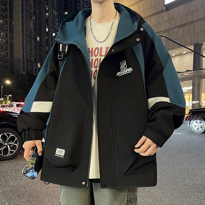 Herren modische Freizeitjacke mit winddichter Funktion Echoarchiv