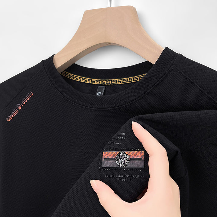 Herren Sweatshirt mit innovativer Struktur und atmungsaktiven Eigenschaften Echoarchiv