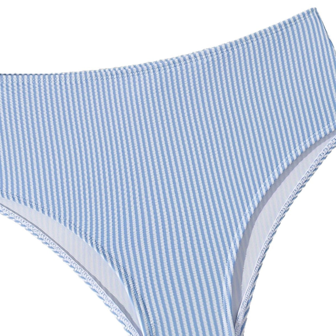 Damen Bandeau-Bikini mit Rüschen und hohem Bund Echo Archiv