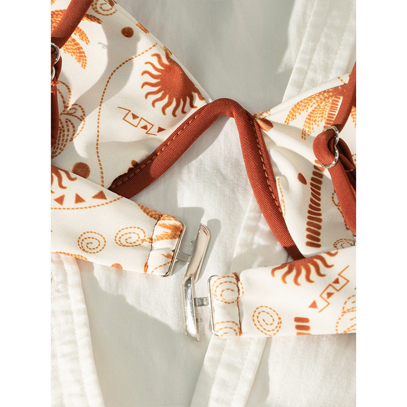 Damen Push-Up-Bikini mit floralem Design Echo Archiv