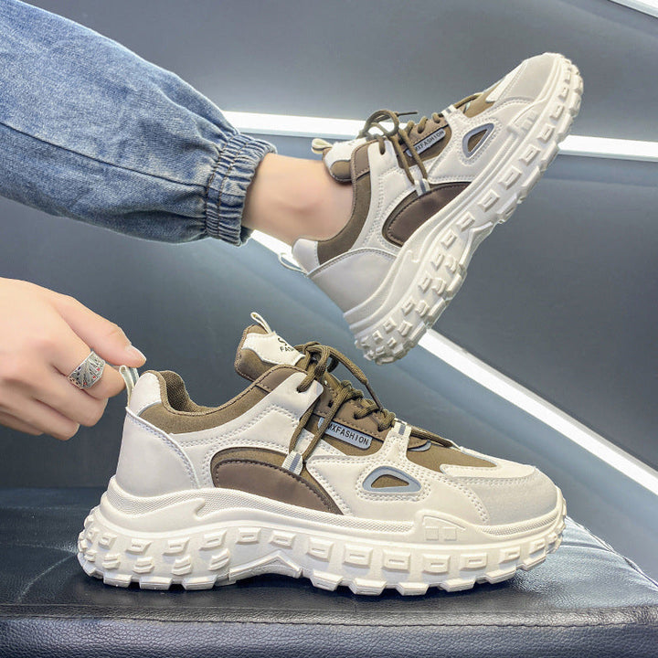 Damen modische Chunky Sneakers mit griffiger Sohle Echo Archiv