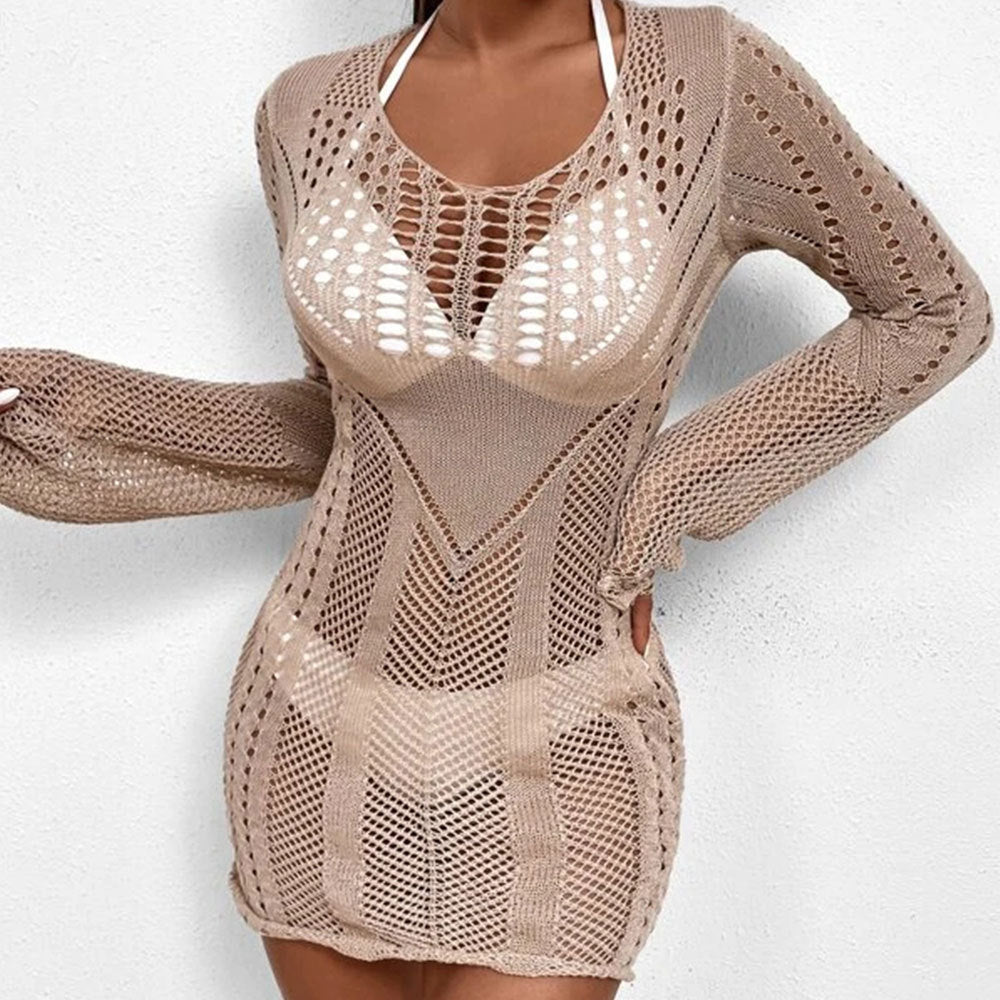 Damen elegantes gehäkeltes Strandkleid Echo Archiv