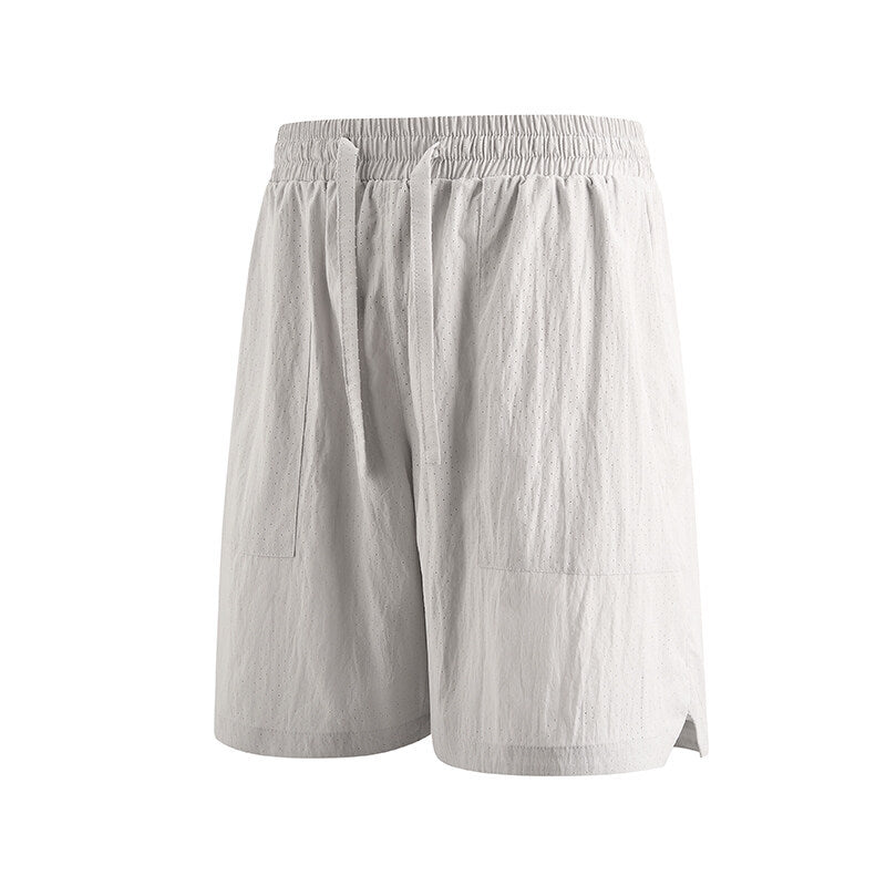 Herren bequeme Freizeitshorts mit elastischem Bund und praktischen Taschen Echoarchiv